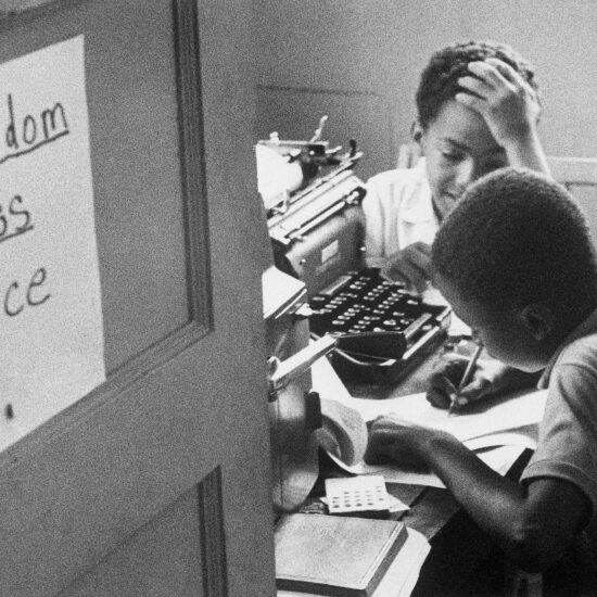 African-American Boys in Mississippi Press Office